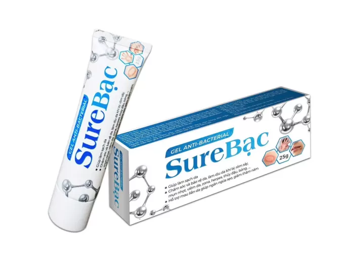 Tuýp Bôi Sure Bạc 25g